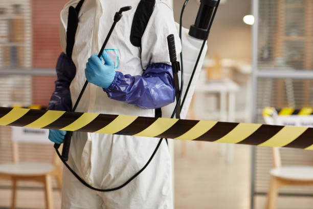 Professional Infectious Disease Decontamination technician working in Valley Ford, CA